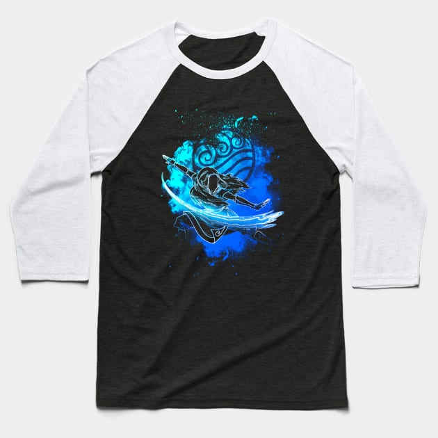 Soul of the Waterbender Baseball T-Shirt by Donnie